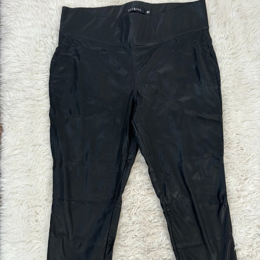Leather Leggings | One 5 One | Large